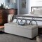Baxton Studio Roanoke Beige Upholstered Grid-Tufting Storage Ottoman Bench 128-7045 - alternate 4